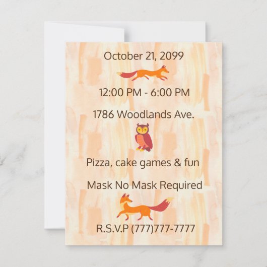 Herbstwälder (Rückseite)