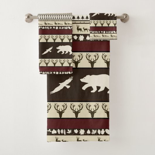 Herbstwälder Badhandtuch Set (Insitu)