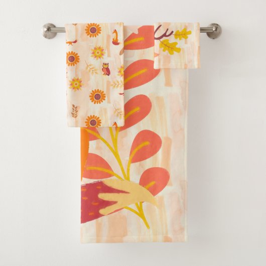 Herbstwälder Badhandtuch Set (Insitu)