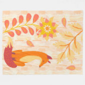 Herbstwälder Fleecedecke (Vorderseite (Horizontal))