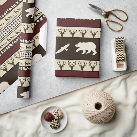 Herbstwälder Geschenkpapier (Kunsthandwerk)