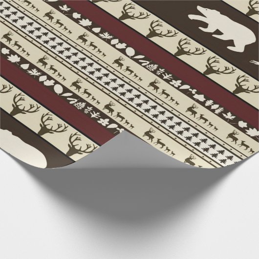 Herbstwälder Geschenkpapier (Ecke)