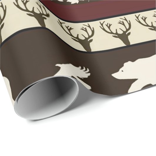 Herbstwälder Geschenkpapier (Rolleneckpunkt)