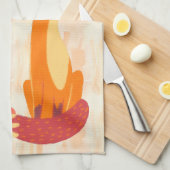 Herbstwälder Geschirrtuch (Viertel Falte)