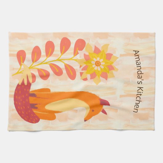 Herbstwälder Geschirrtuch (Horizontal)