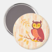 Herbstwälder Magnet (Vorderseite/Rückseite)