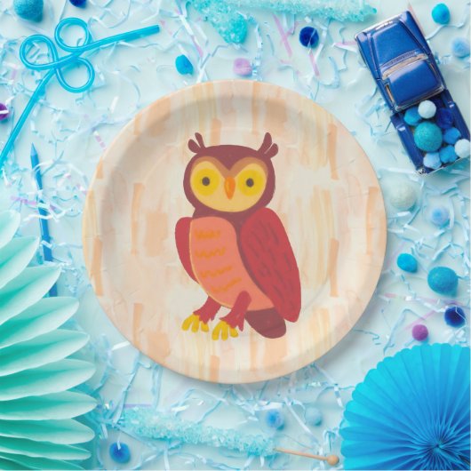 Herbstwälder Pappteller (Party)