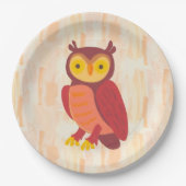 Herbstwälder Pappteller (Vorderseite)