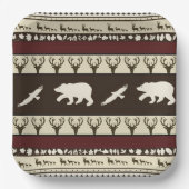 Herbstwälder Pappteller (Vorderseite)