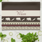 Herbstwälder personalisiert geschirrtuch (Gefaltet)