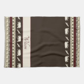 Herbstwälder personalisiert geschirrtuch (Horizontal)