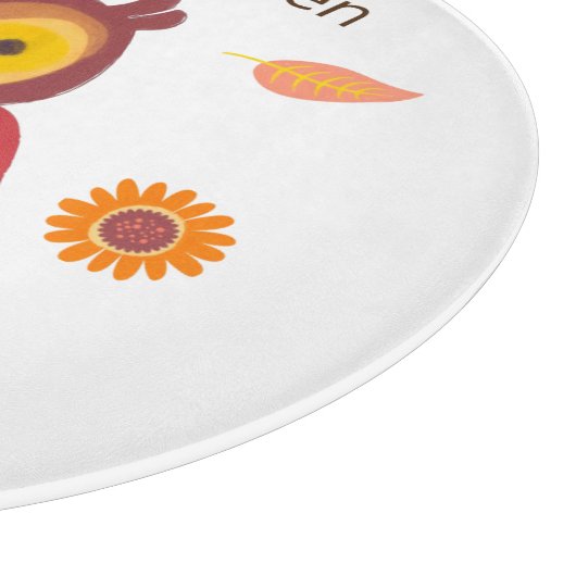 Herbstwälder Schneidebrett (Ecke)