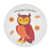 Herbstwälder Schneidebrett (Vorderseite)