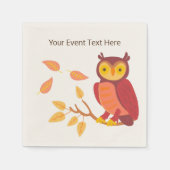 Herbstwälder Serviette (Vorderseite)