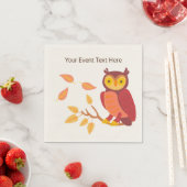 Herbstwälder Serviette (Beispiel)