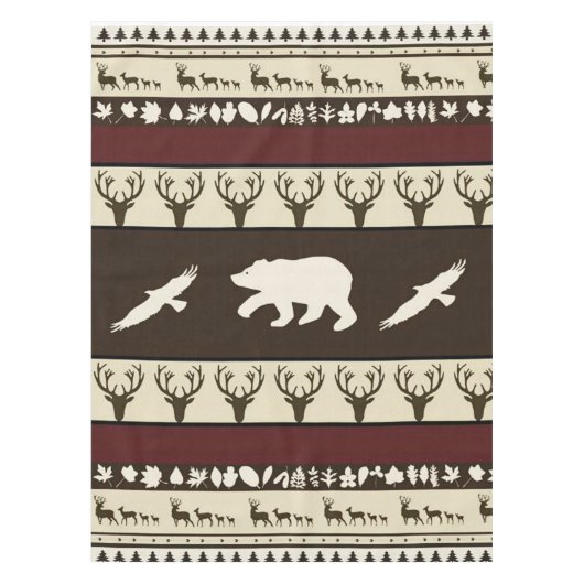 Herbstwälder Tischdecke (Vorderseite)