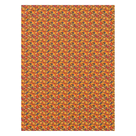 Herbstwaldernte Tischdecke (Vorderseite)