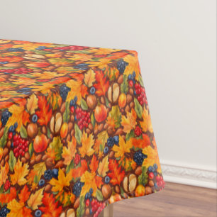 Herbstwaldernte Tischdecke
