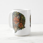 Herbstwaldfox Kaffeetasse (Vorderseite Links)