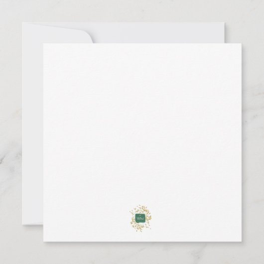 Herbstwaldfreunde Igel Wald Zeichnend (Rückseite)