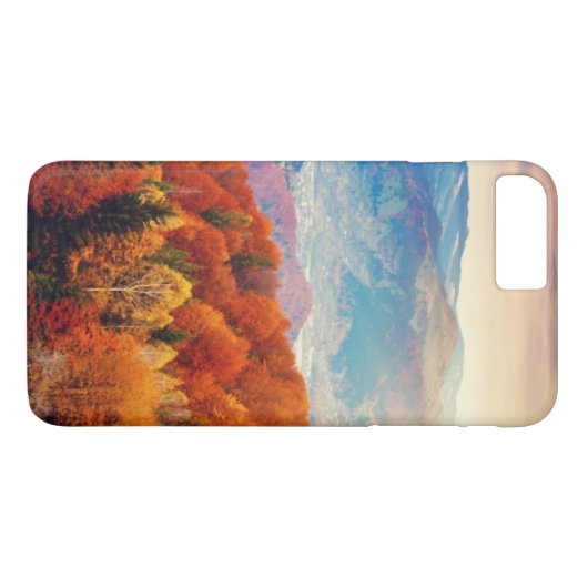 Herbstwaldlandschaft Case-Mate iPhone Hülle (Rückseite (Horizontal))