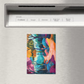 Herbstwaldmagnet Magnet (In Situ (Geschirrspüler))