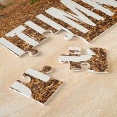 Herbstwaldnebel und Nebelfallsaison Puzzle (Seite)