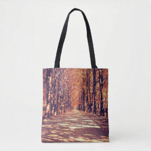 Herbstwaldpfad: ruhige Landschaftsreise Tasche
