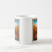 Herbstwaldreflexionen  kaffeetasse (Mittel)
