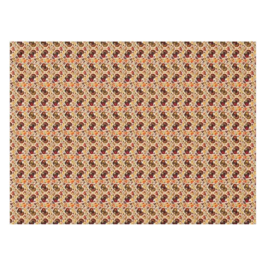 Herbstwaldschlamm Tischdecke (Vorderseite (Horizontal))