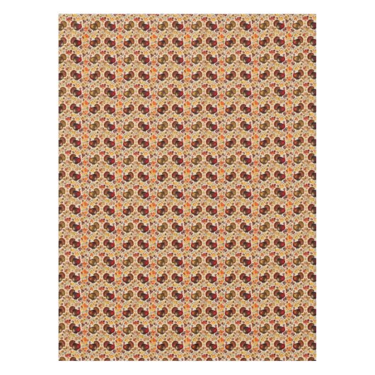 Herbstwaldschlamm Tischdecke (Vorderseite)