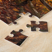 Herbstwaldstraße Puzzle (Seite)