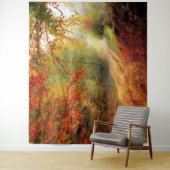 Herbstwaldstrecke Wandteppich (Beispiel)