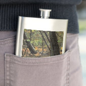 Herbstwaldszene Flachmann (Beispiel)