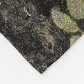 Herbstwaldszene Fleecedecke (Ecke)