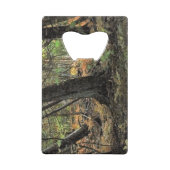Herbstwaldszene Geldbeutel Flaschenöffner (Rückseite)