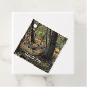 Herbstwaldszene Geschenkanhänger (Beispiel)