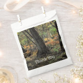 Herbstwaldszene Geschenktütchen (Ausgeschnitten)