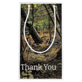 Herbstwaldszene Kleine Geschenktüte