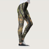 Herbstwaldszene Leggings (Rechts)