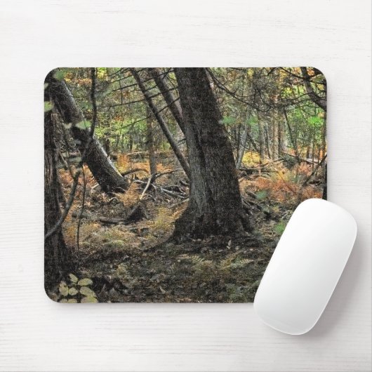 Herbstwaldszene Mousepad (Mit Mouse)