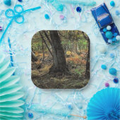 Herbstwaldszene Pappteller (Party)