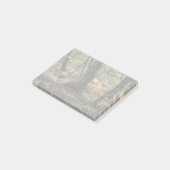 Herbstwaldszene Post-it Klebezettel (angewinkelt)