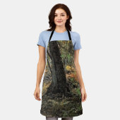 Herbstwaldszene Schürze (Getragen)