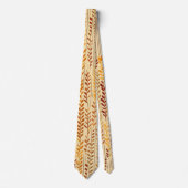 Herbstwalzblatt Krawatte (Vorderseite)