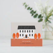 Herbstwanderung Ankündigungspostkarte (Stehend Vorderseite)