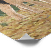 Herbstwanderung Poster (Ecke)