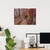 Herbstwanderung Poster (Heimbüro)