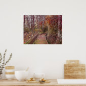 Herbstwanderung Poster (Küche)