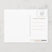 Herbstwanderung Postkarte (Rückseite)